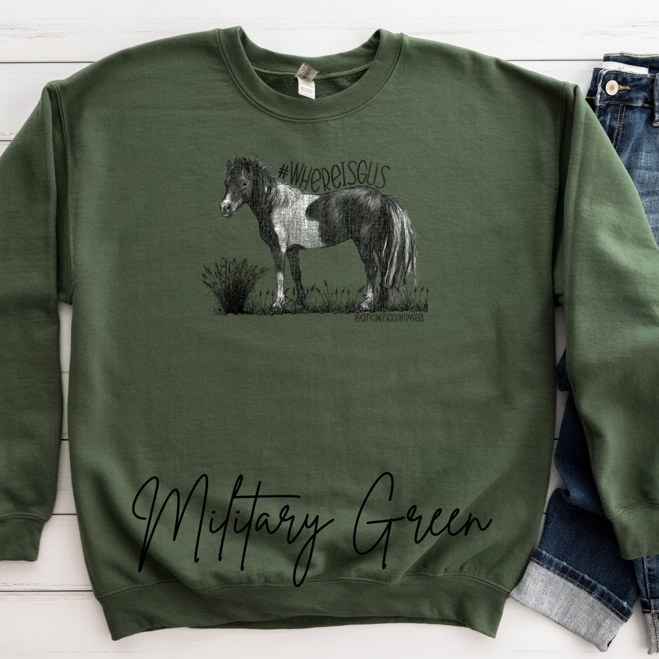 Where is Gus-Crewneck Sweatshirt