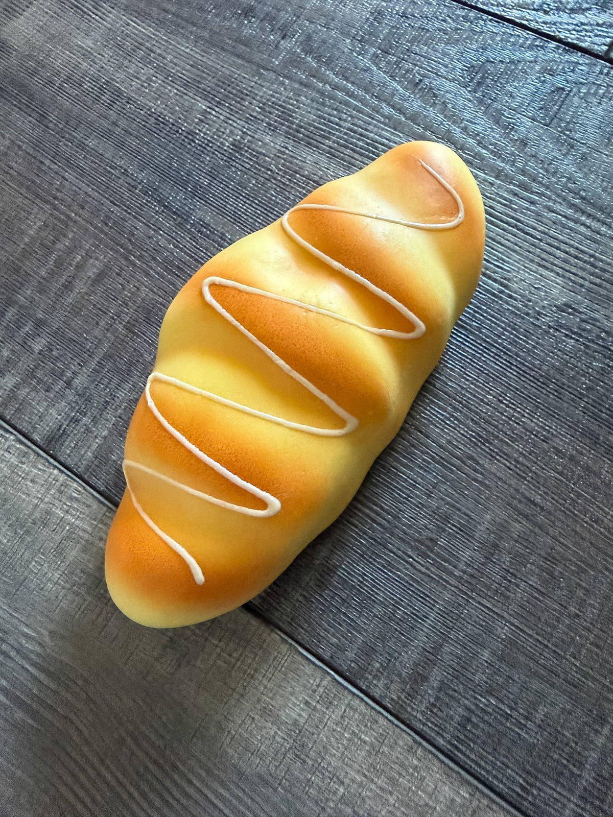 Drizzled Treat Squishy Squish Bread Stress Fidget Toy