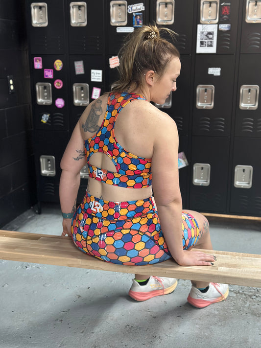 Hex N Flex-Long Compression With Pockets