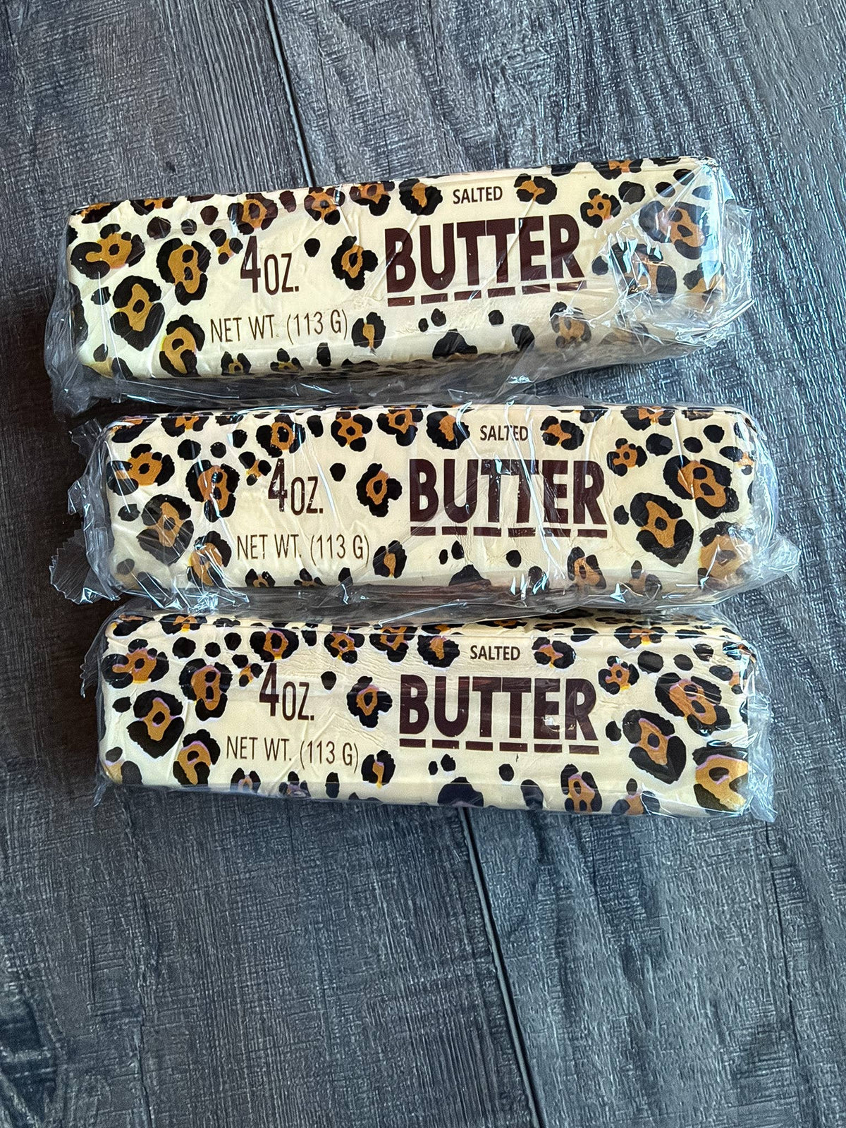 Leopard Squishy Squish Stick of Butter
