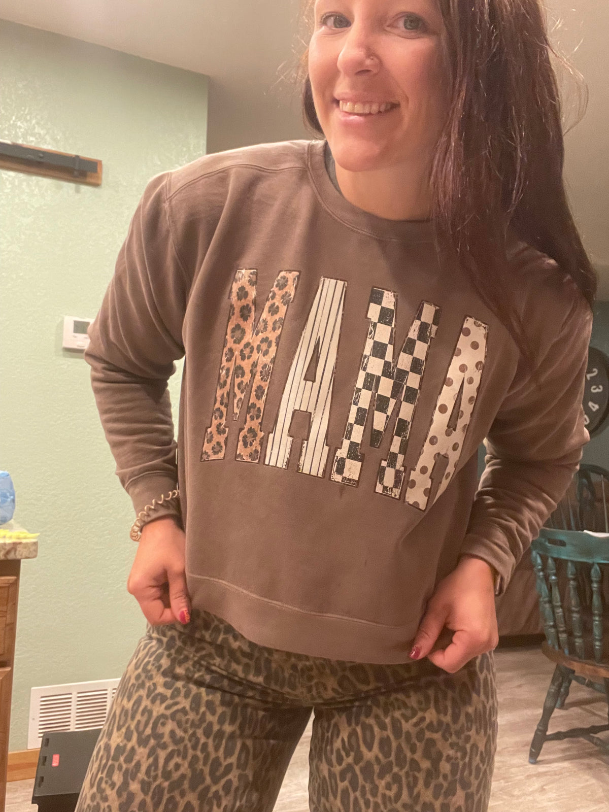 Cropped Mama Crew