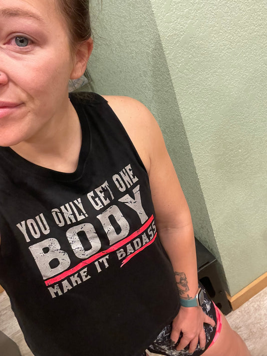 You only Get one Body Tank/cropped tee *preorder