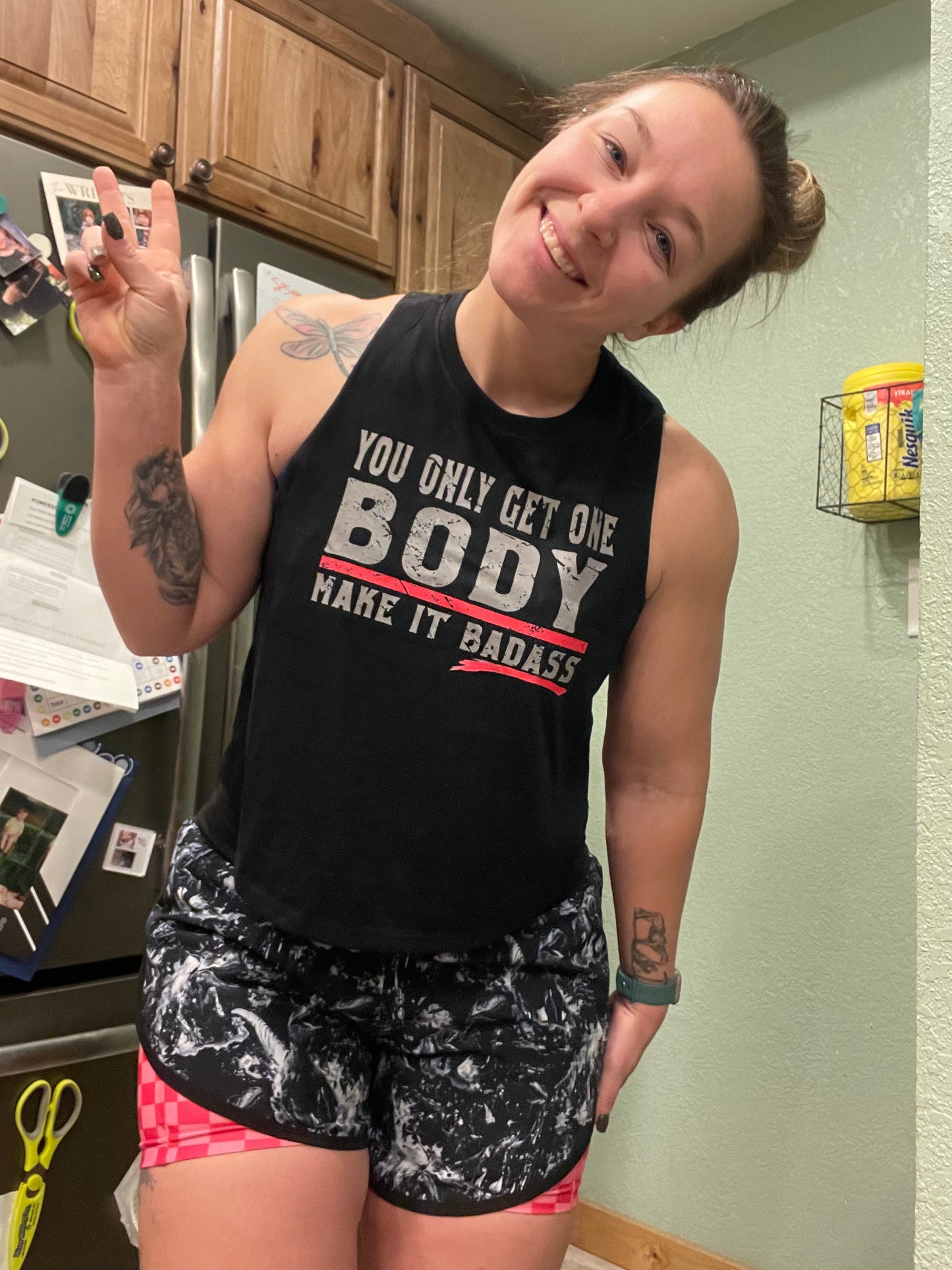 You only Get one Body Tank/cropped tee *preorder