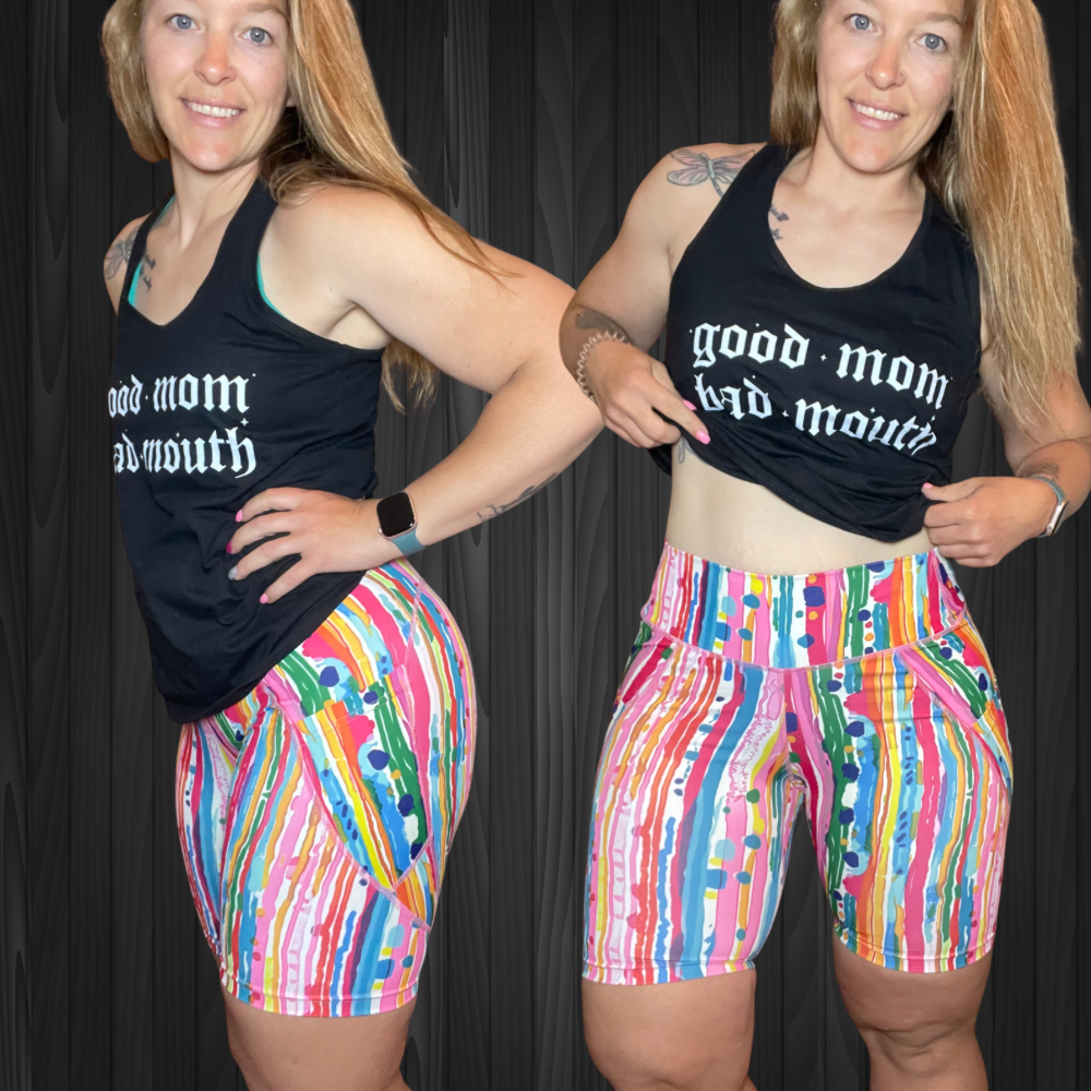 Creative Soul-Long Compression with pockets *New Design*