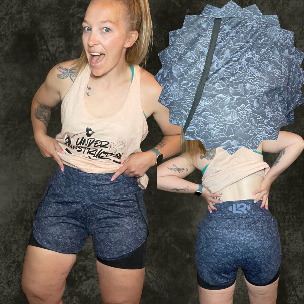 Wicked Whisper -Running Shorts with pockets *New Design*