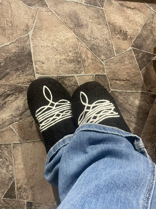 Boot Stitch Slippers