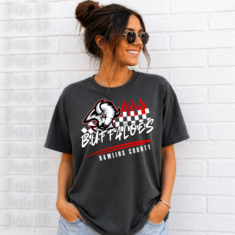 Checkered Flames
