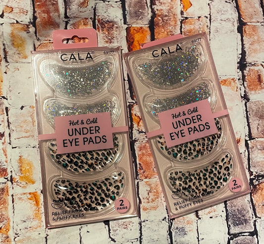 Glitter and Leopard Hot & Cold Under Eye Pads