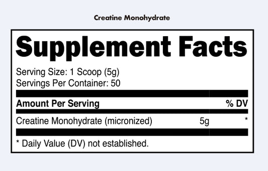 Creatine Monohydrate