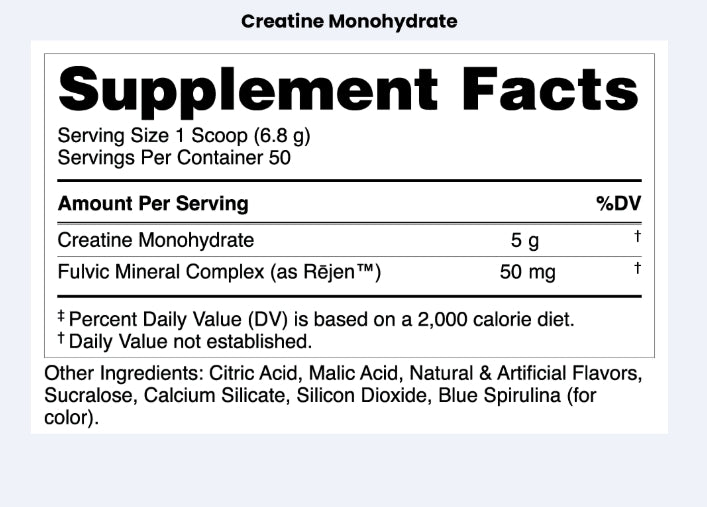 Creatine Monohydrate
