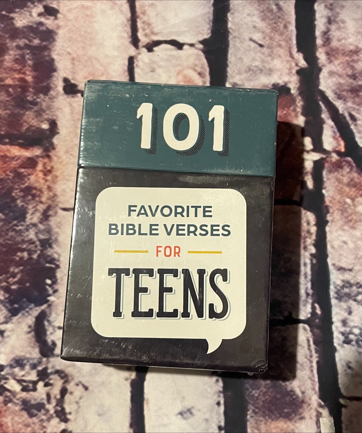 101 Favorite Bible Verses for Teens Box of Blessings