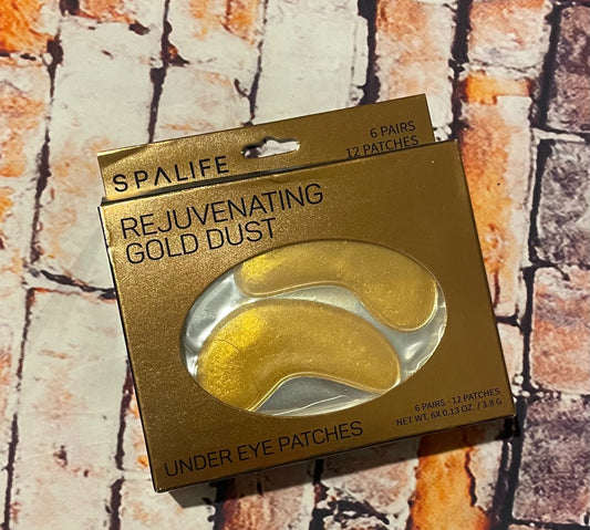 6 Pairs Rejuvenating Gold Dust Under Eye Patches