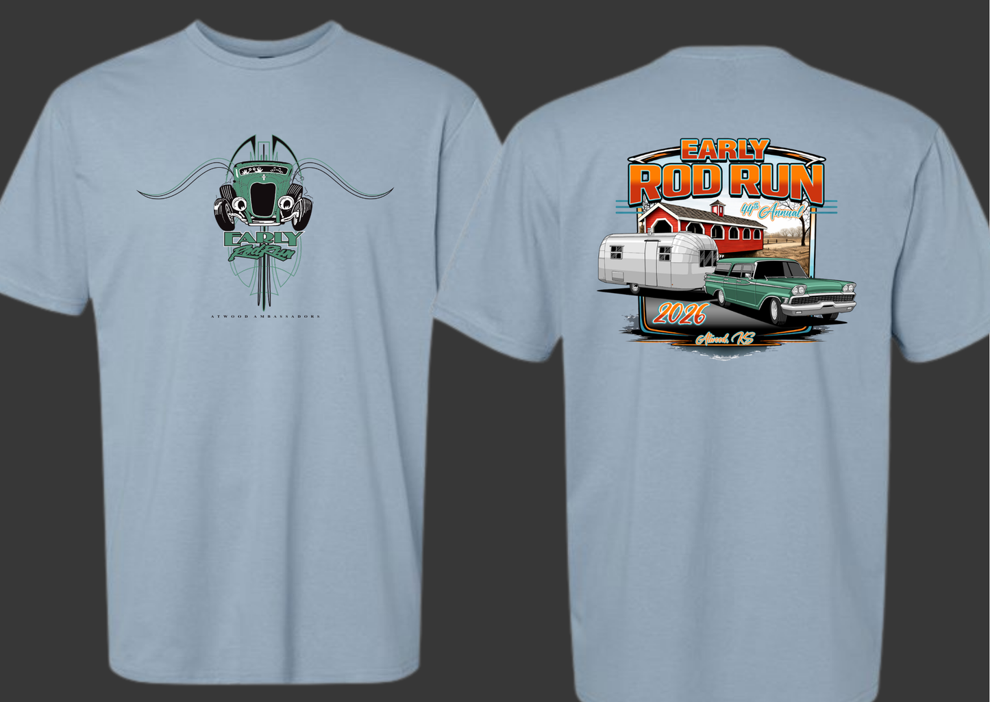2026 Early Rod Run T Shirt